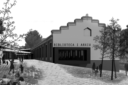 Biblioteca a Alella