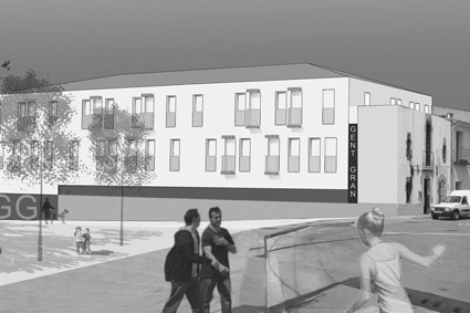 Edifici de 18 habitatges dotacionals per a gent gran